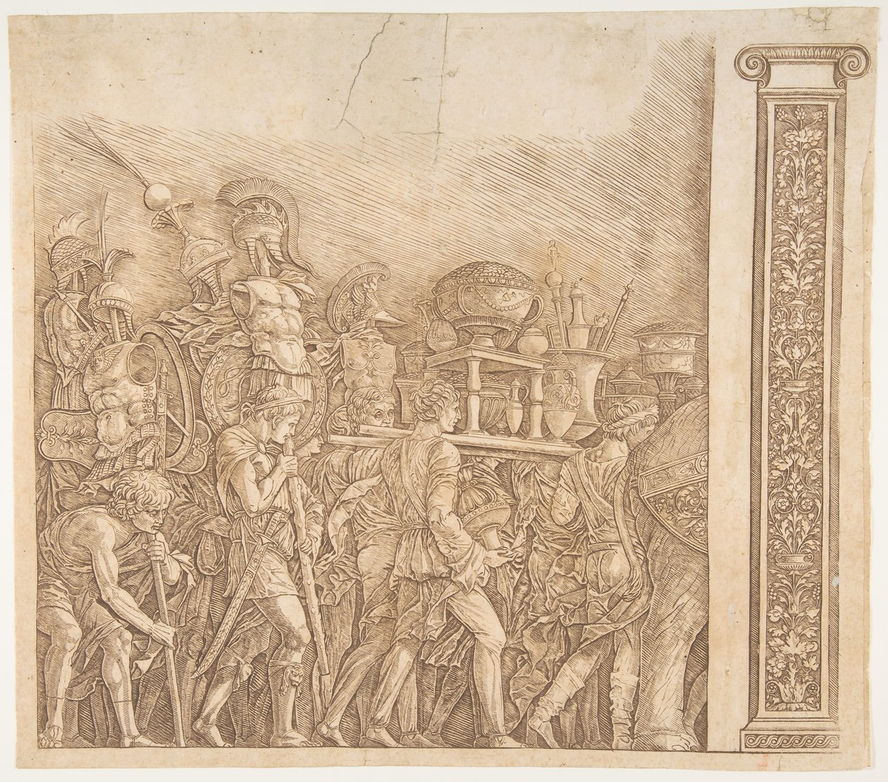 Caesar diadala: The Corselet Bearers, kb. 1490. alkotó: Unbekannt