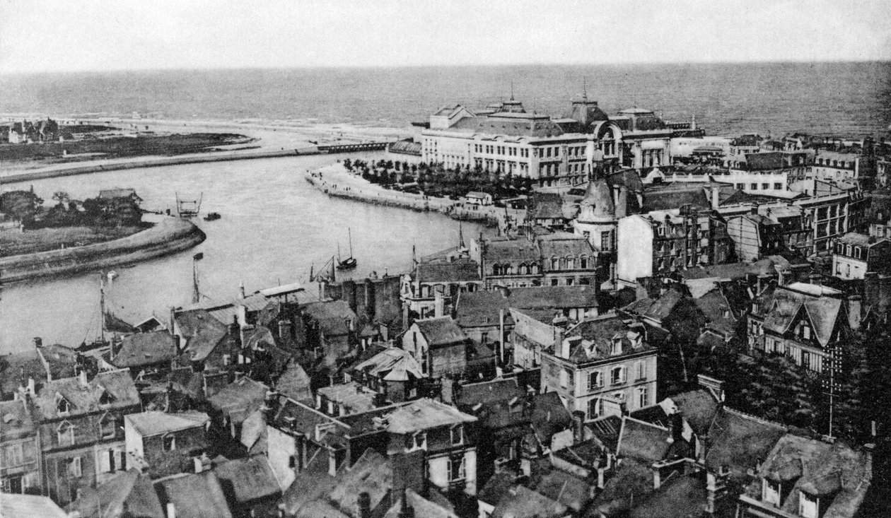 Trouville, Franciaország, 1920-as évek alkotó: Unbekannt