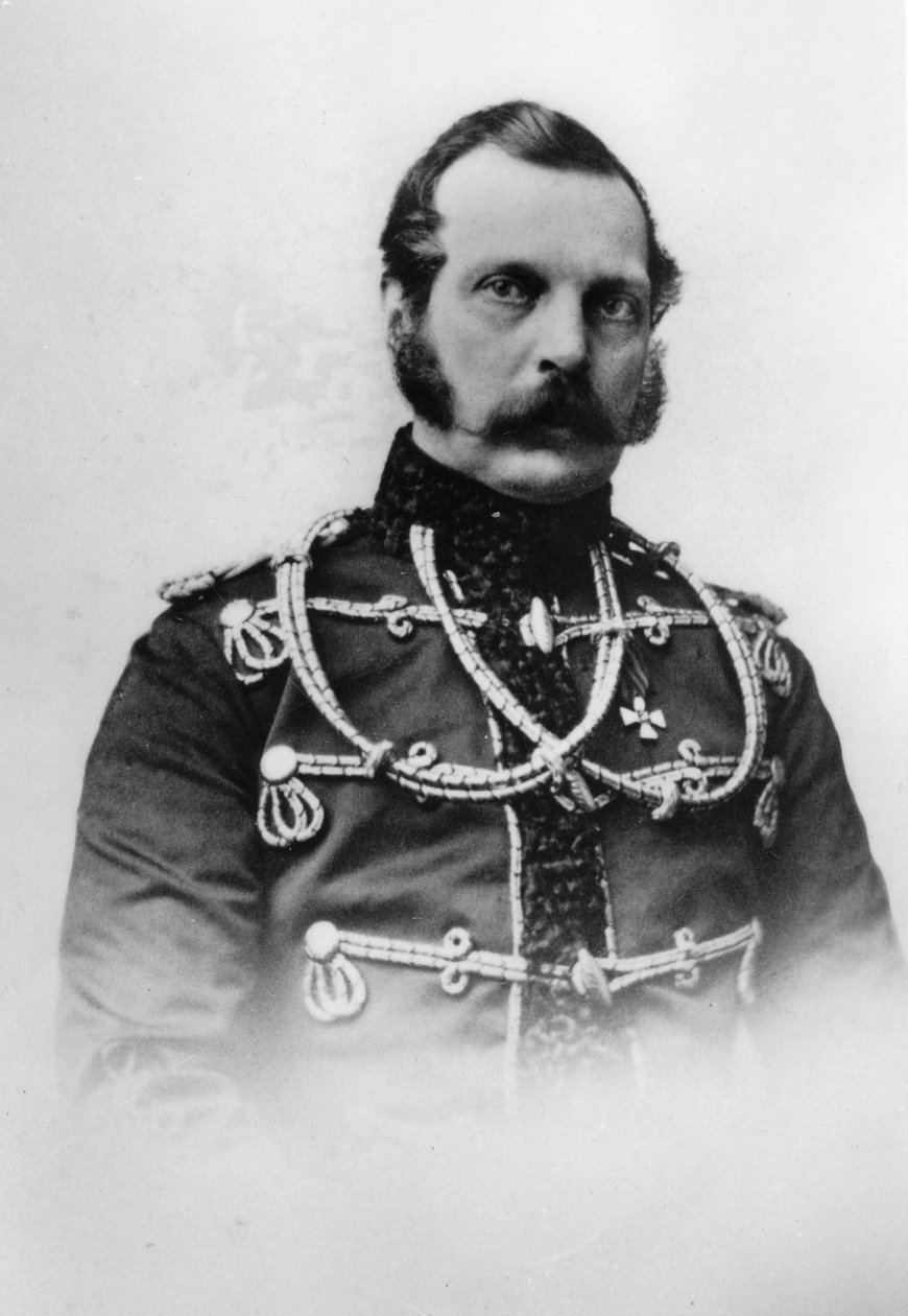 II. Sándor orosz cár, c1861-c1865 alkotó: Unbekannt