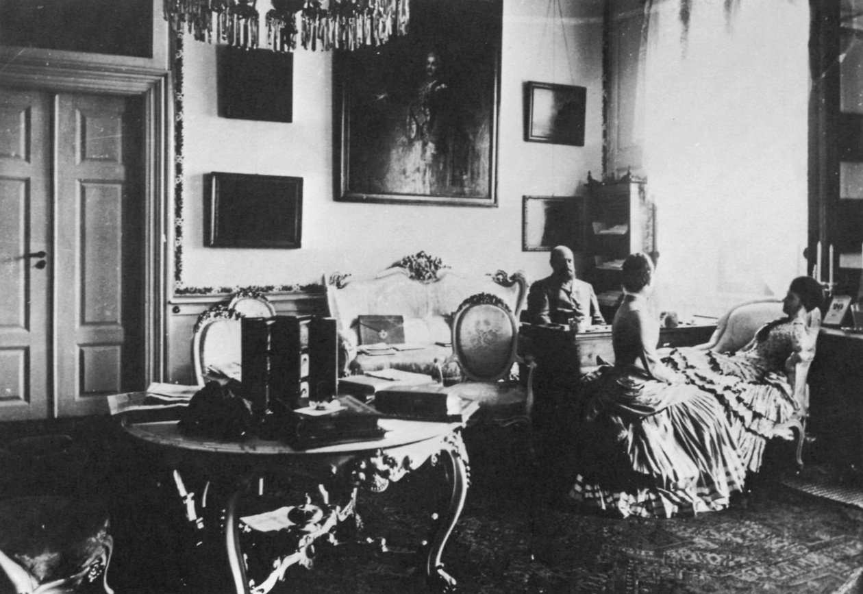 Sándor cár és Mária Fjodorovna orosz nagyhercegnő, 1880 alkotó: Unbekannt
