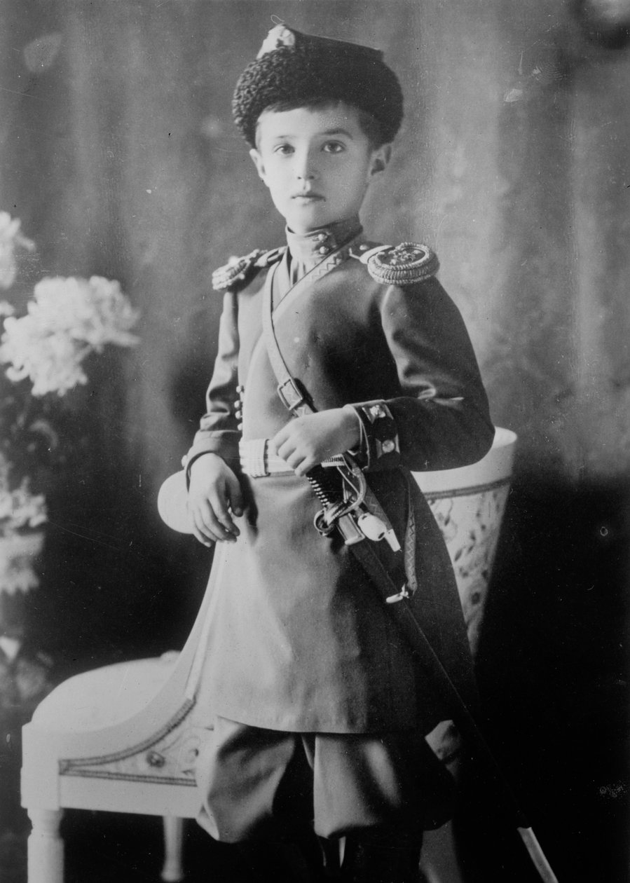 Alekszej cárevics orosz, c1910-c1914 alkotó: Unbekannt