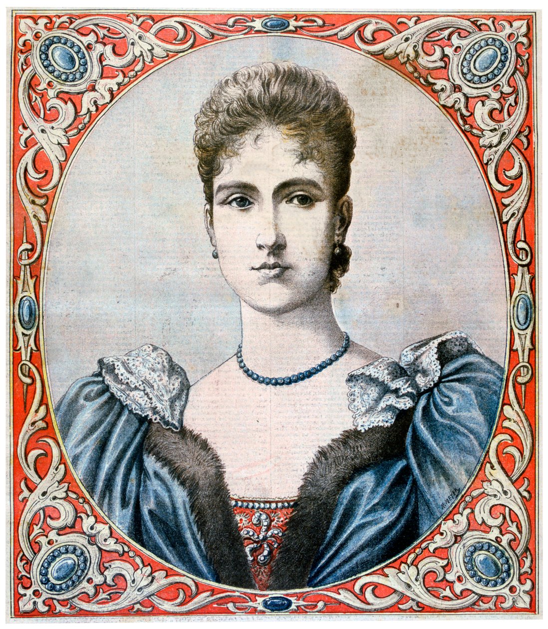 Alexandra cárnő, Oroszország császárné hitvese, 1894 alkotó: Unbekannt