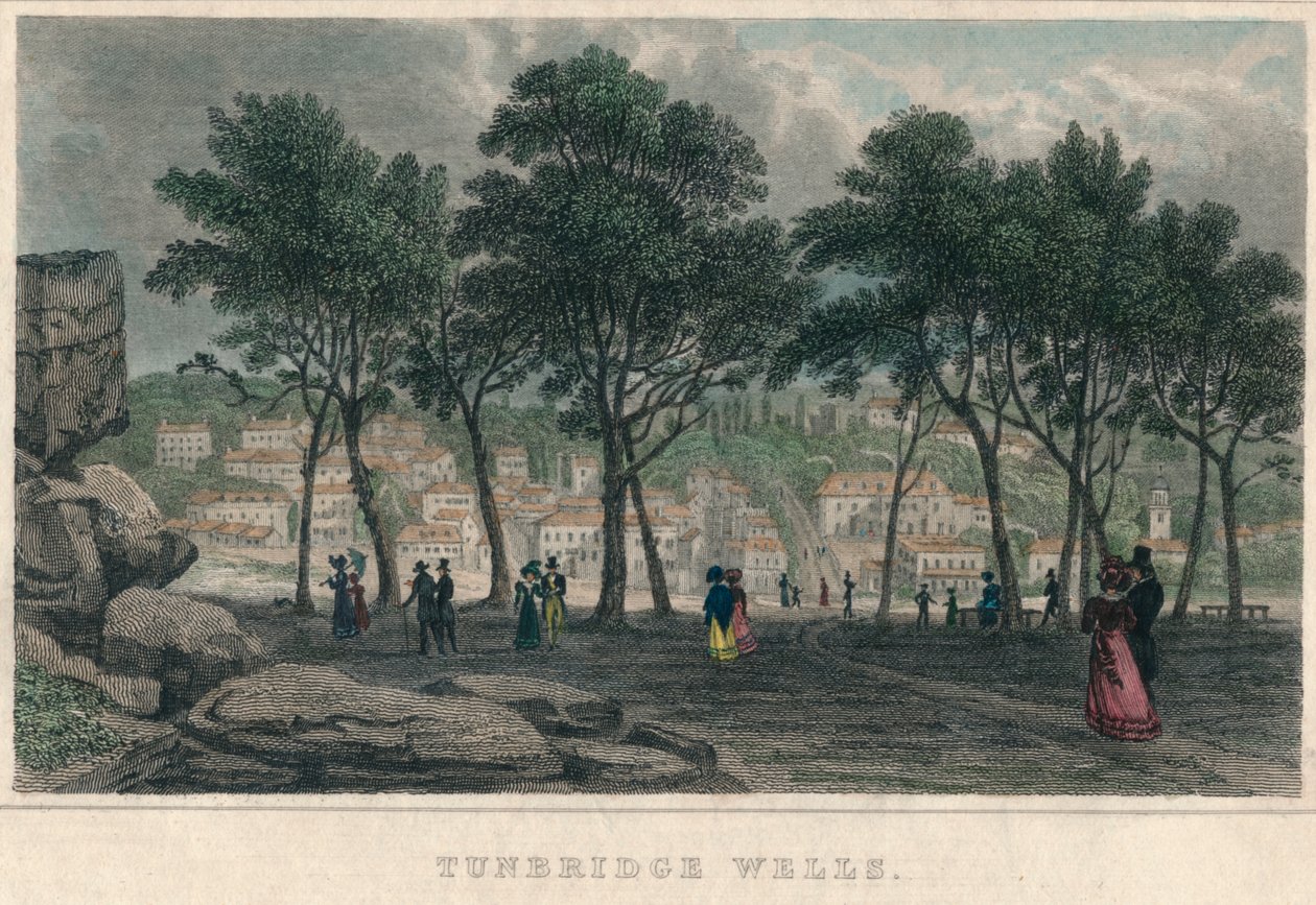 Tunbridge Wells, 1828. alkotó: Unbekannt