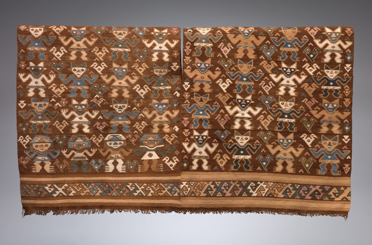 Tunika elülső figurákkal, 1400-1532. alkotó: Unbekannt