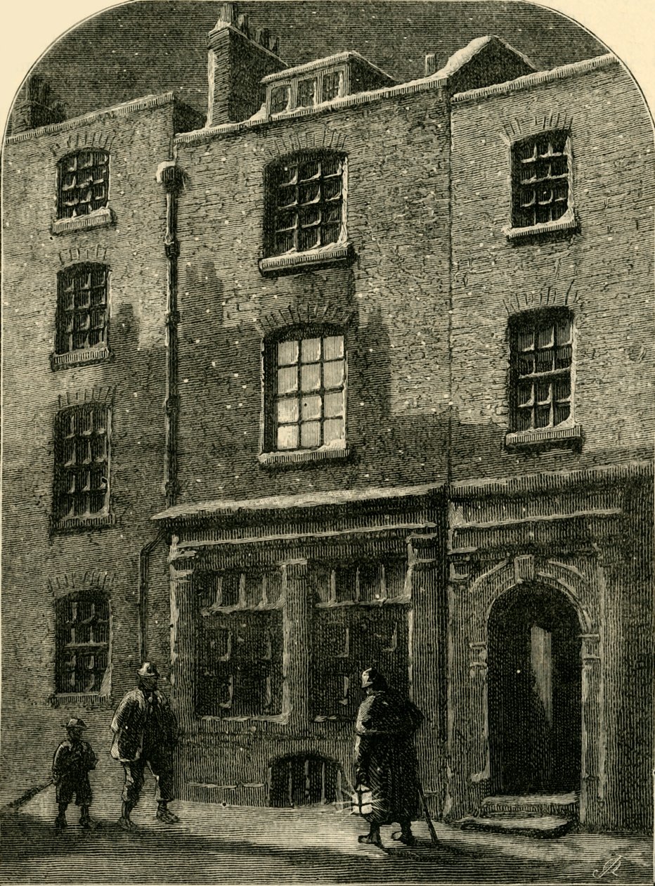 Turners House a Maiden Lane-ben, 1881. alkotó: Unbekannt