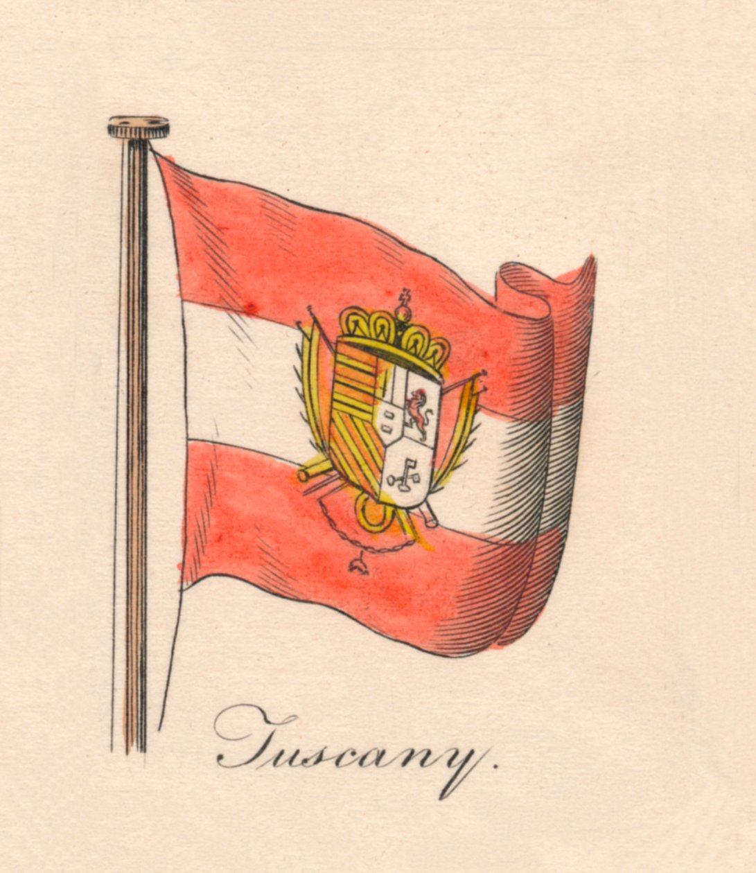 Toszkána, 1838 alkotó: Unbekannt