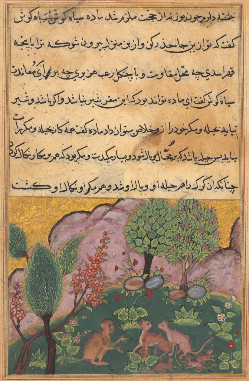 Tuti-Nama Papagáj meséi: Mese XXIX, c. 1560. alkotó: Unbekannt