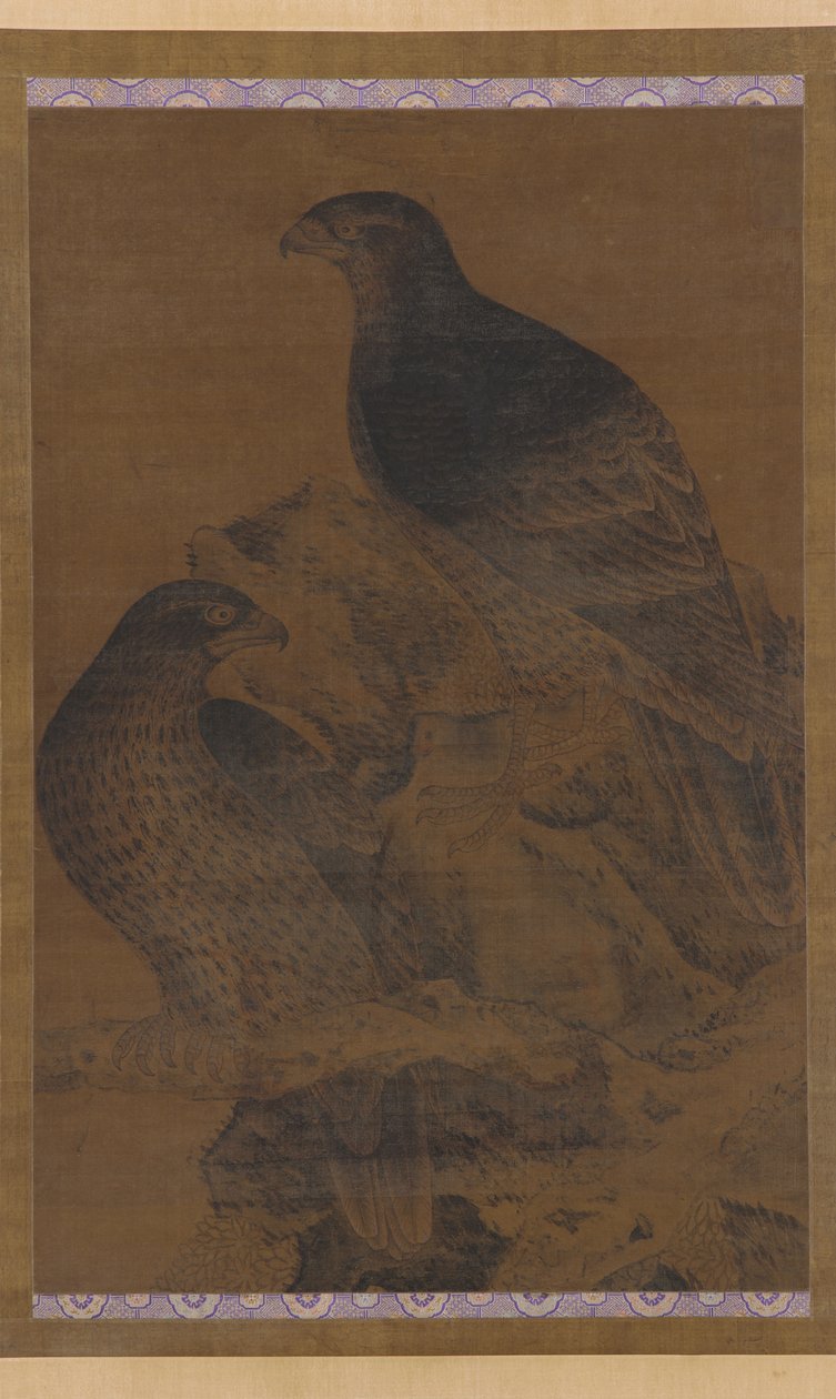 Két sas, Ming-dinasztia, 1368-1644. alkotó: Unbekannt