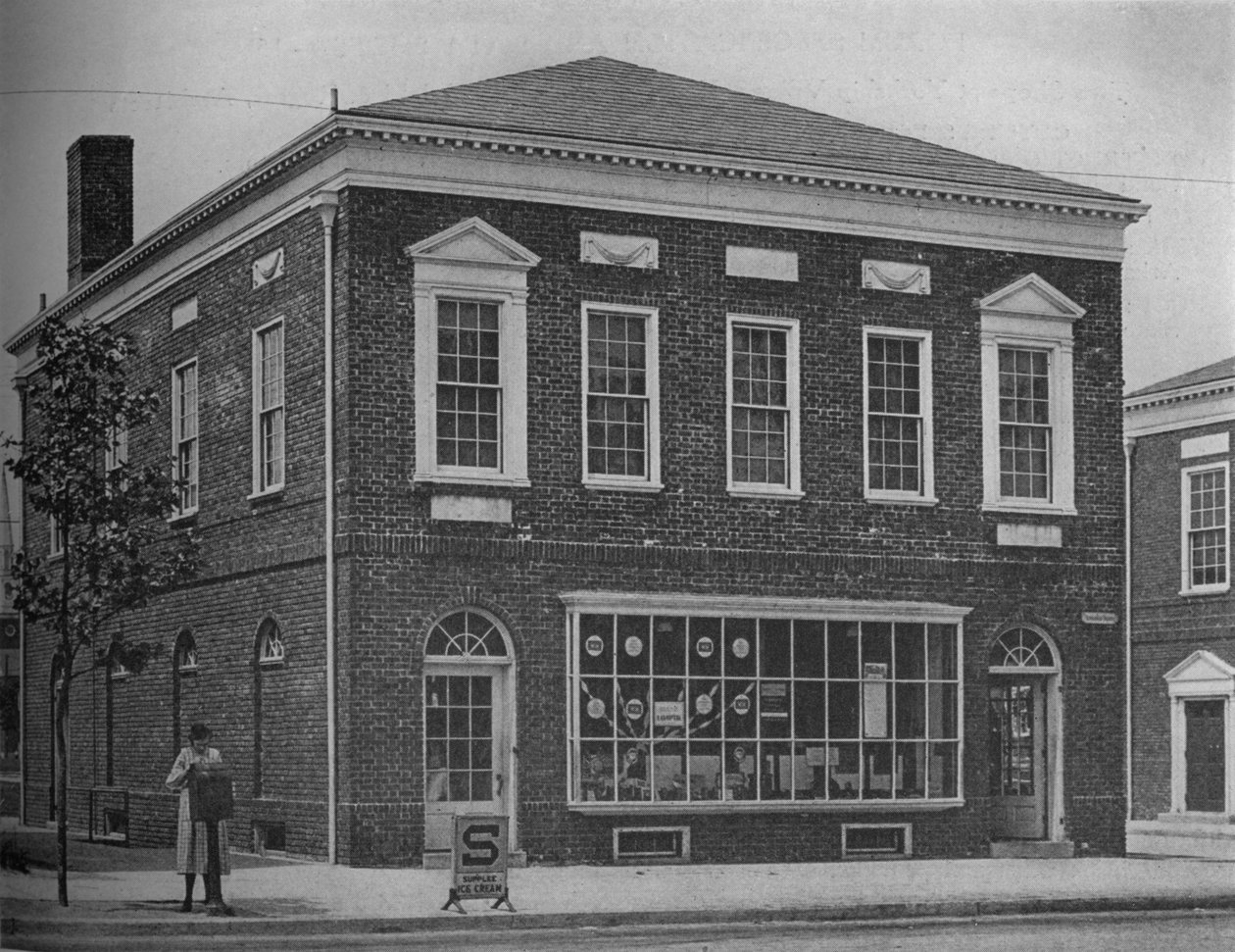 Két üzlet Yorkship Village-ben, New Jersey-ben, 1925 alkotó: Unbekannt