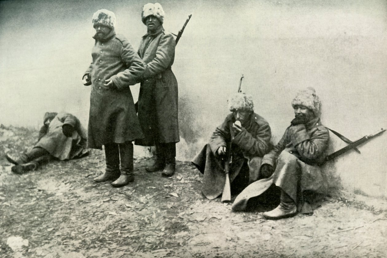 Az orosz hadsereg típusai, 1919. alkotó: Unbekannt