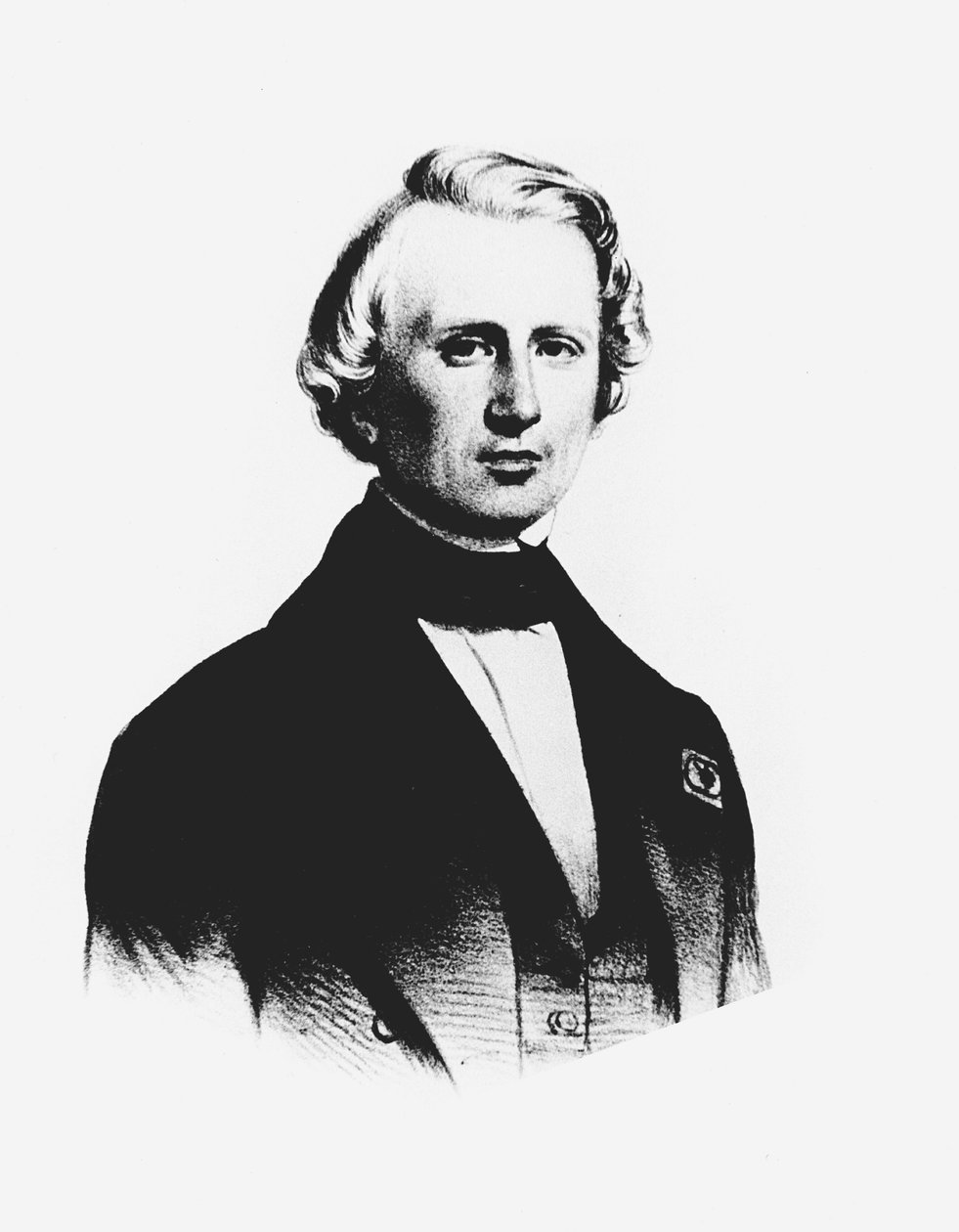 UJJ Leverrier francia csillagász, aki kiszámította a Neptunusz bolygó helyzetét 1846 c1850-ben alkotó: Unbekannt