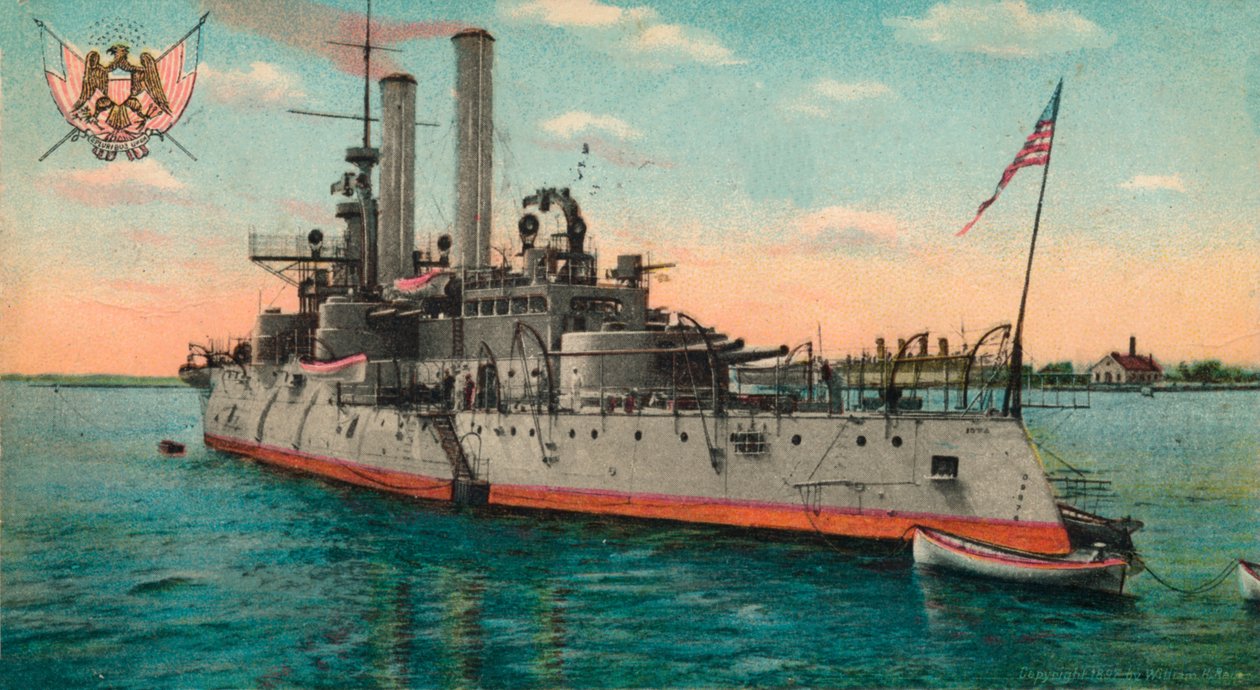 Amerikai csatahajó, Iowa, 1908 alkotó: Unbekannt