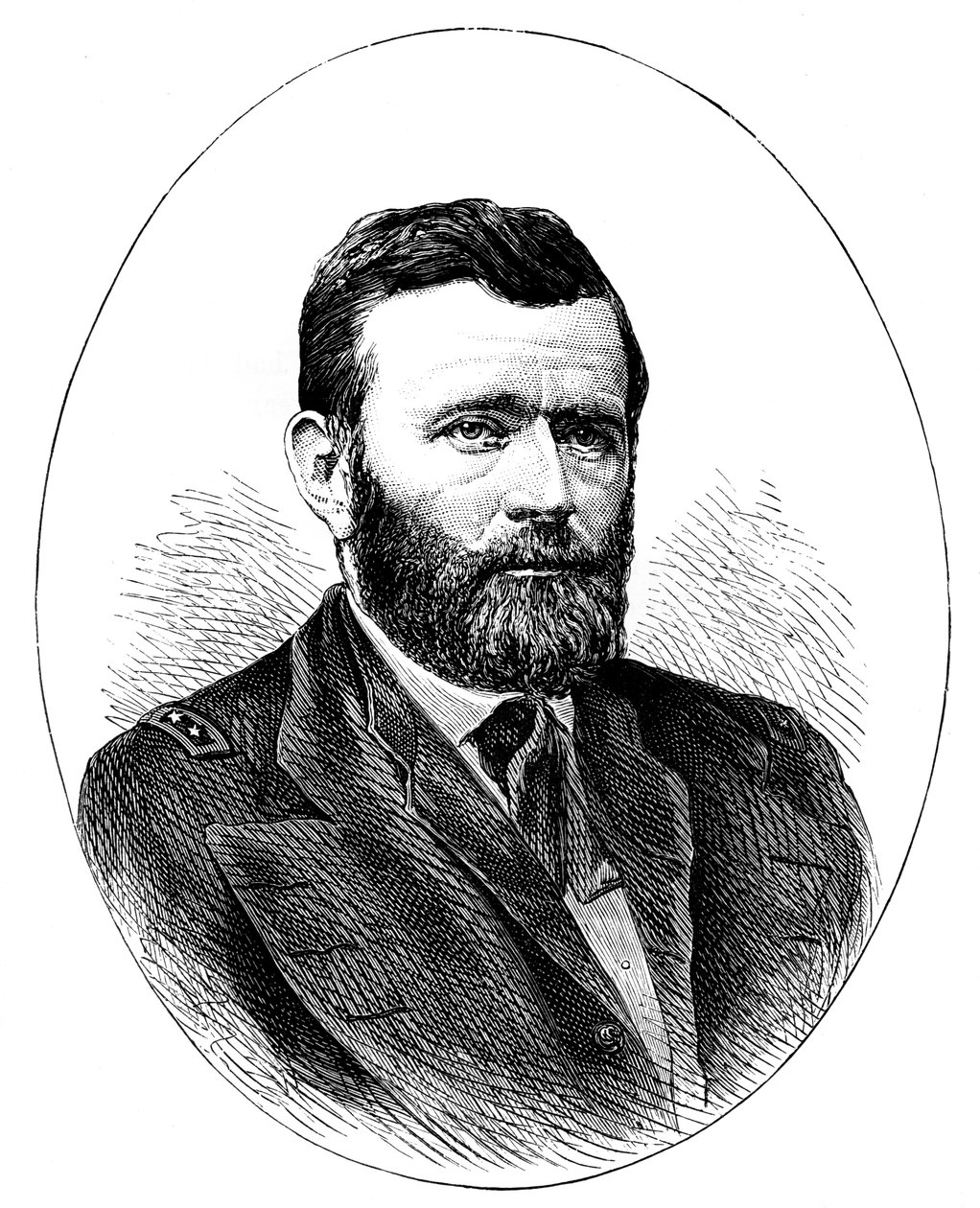 Ulysses S Grant amerikai tábornok és az Egyesült Államok 18. elnöke, 1888 alkotó: Unbekannt