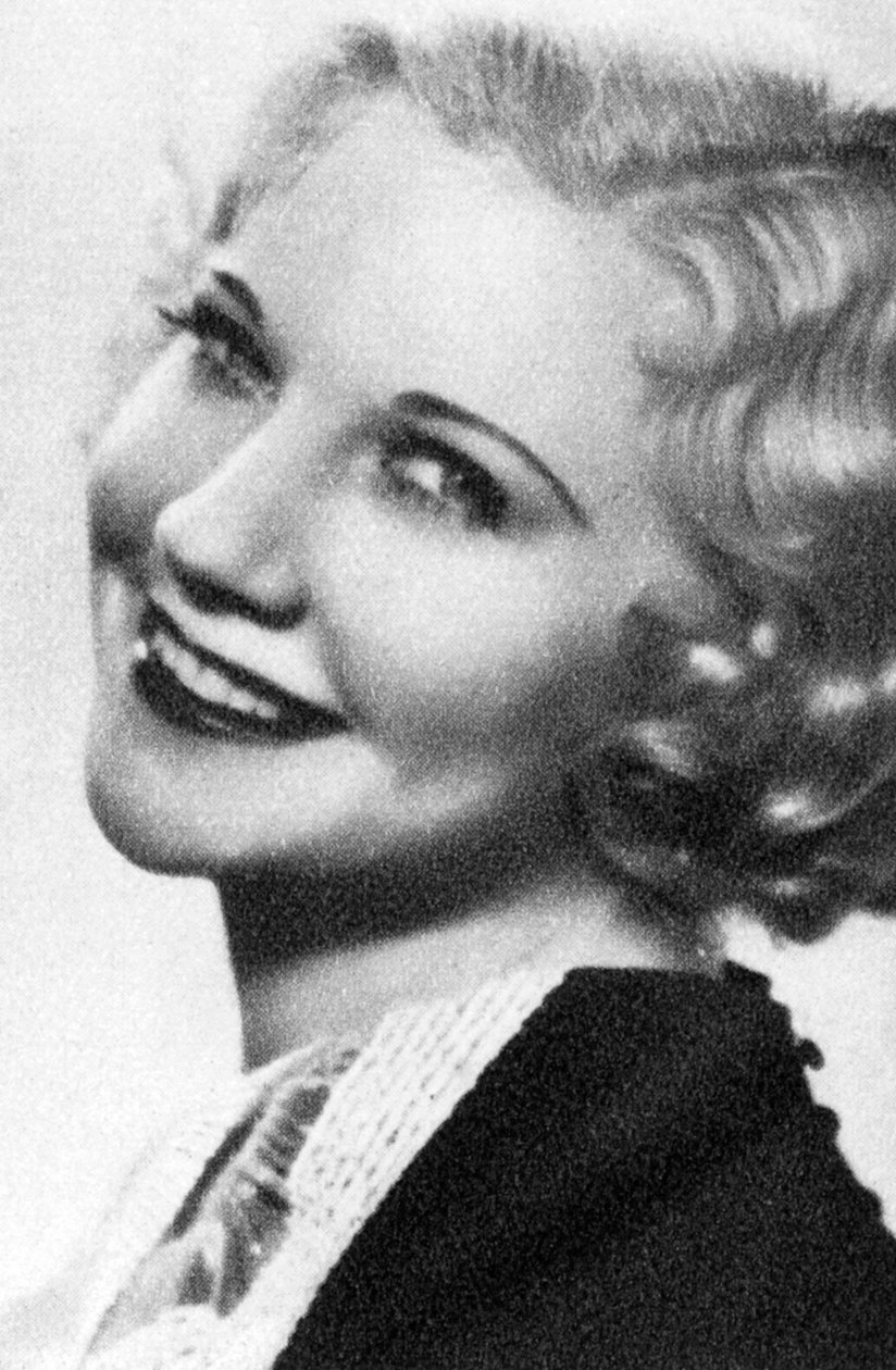 Una Merkel amerikai filmszínésznő, 1934-1935 alkotó: Unbekannt