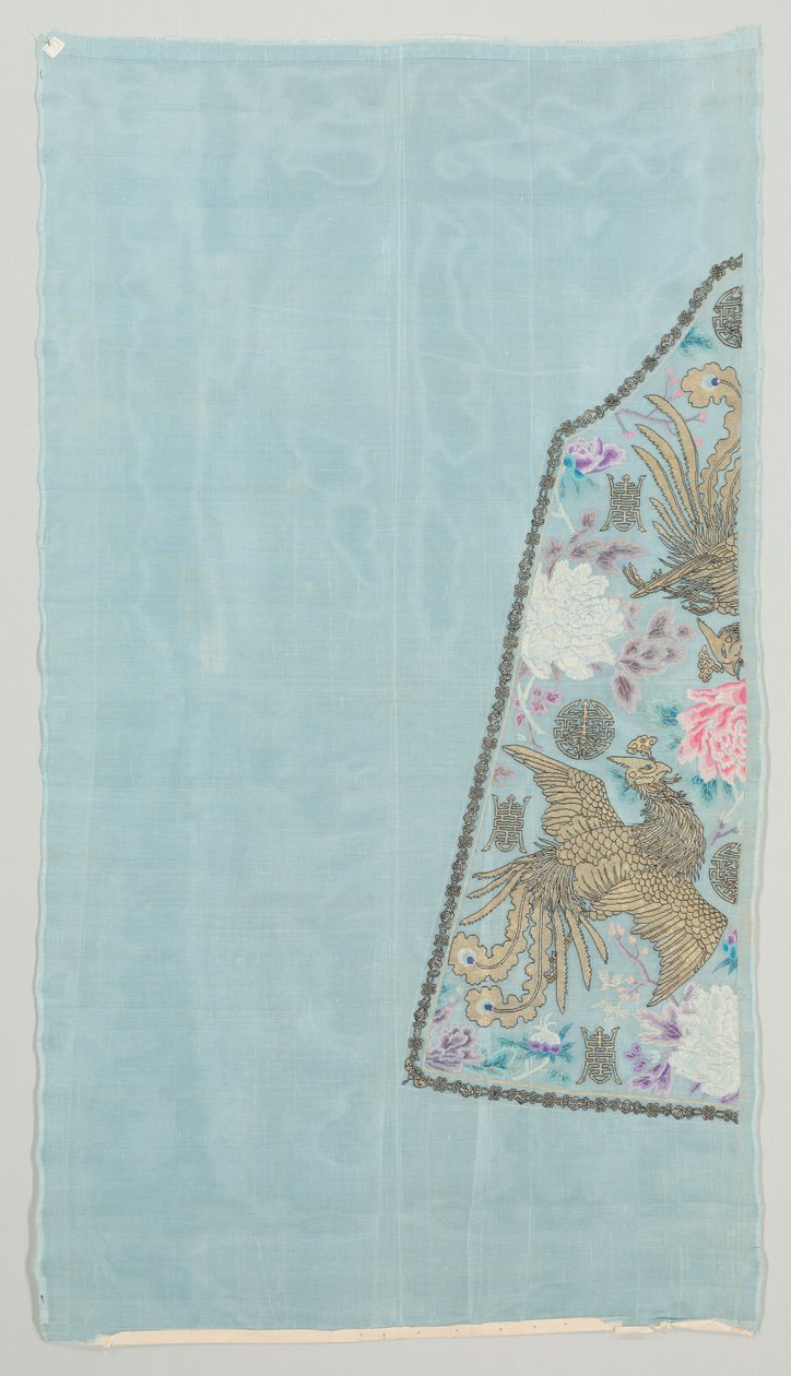 Vágatlan köntös: Sleeve Panel, c. 1890-es évek. alkotó: Unbekannt