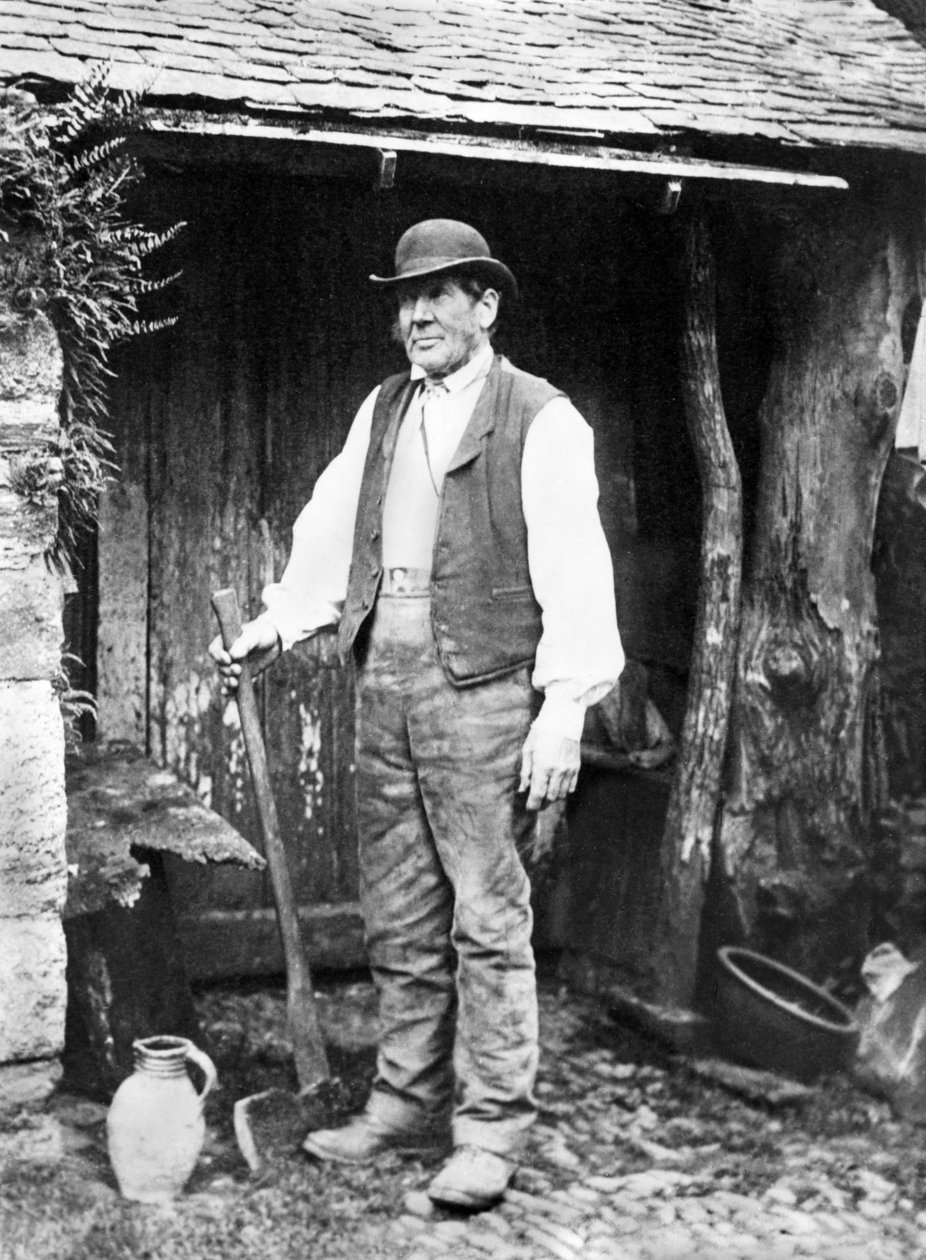 Egyesült Királyság: Devon Woodlander. c1890 alkotó: Unbekannt