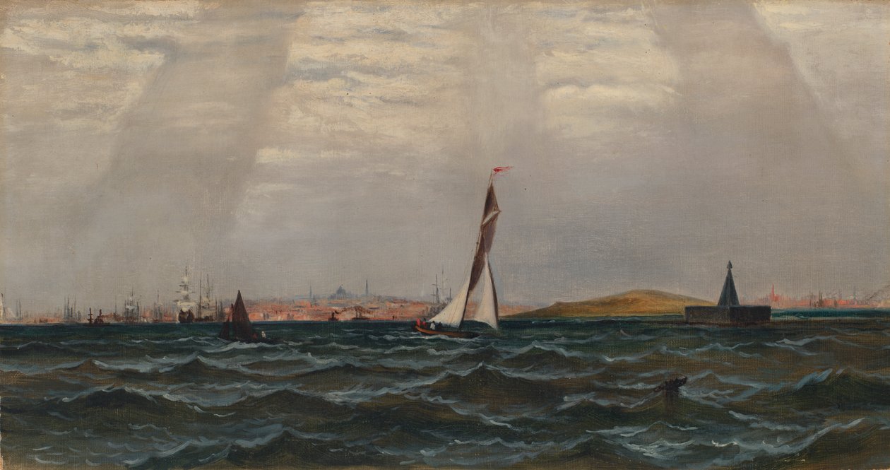 Untitled Harbour Scene, n.d. alkotó: Unbekannt