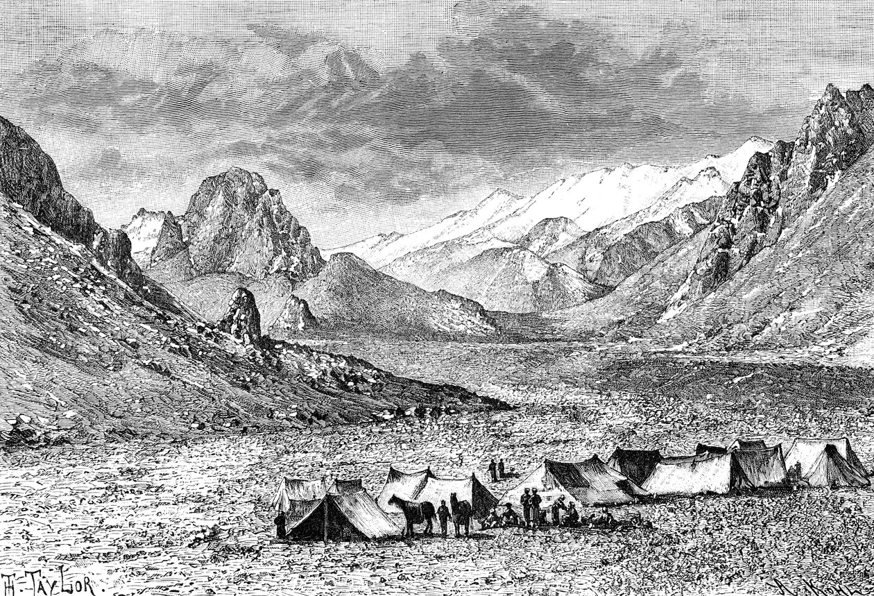 Felső Kara-Kash völgy, 1890 alkotó: Unbekannt