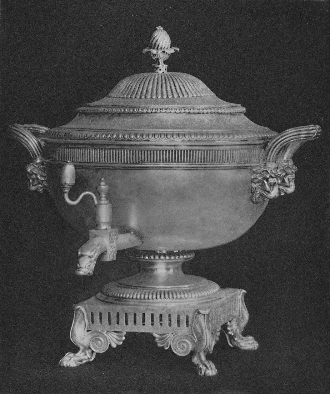 Az urnát Thomas Backhouse-nak ajándékozta az American Captures 1806, 1928 bizottsága alkotó: Unbekannt