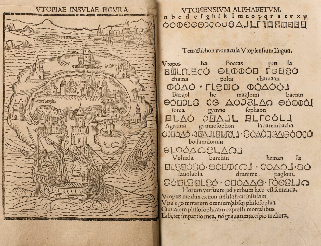 Thomas More utópiája, 1516 alkotó: Unbekannt