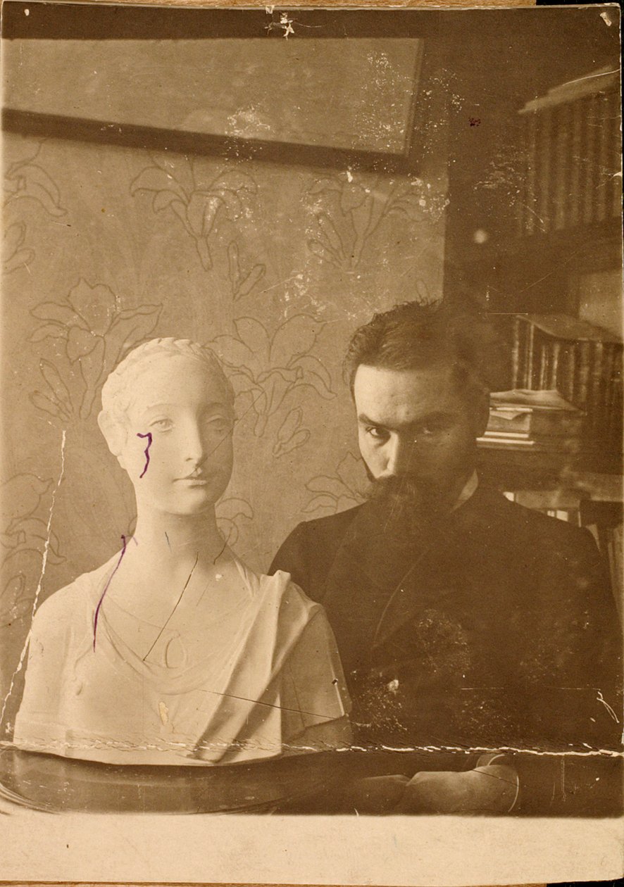 Valerij Brjuszov orosz író és költő, 1900-as évek alkotó: Unbekannt