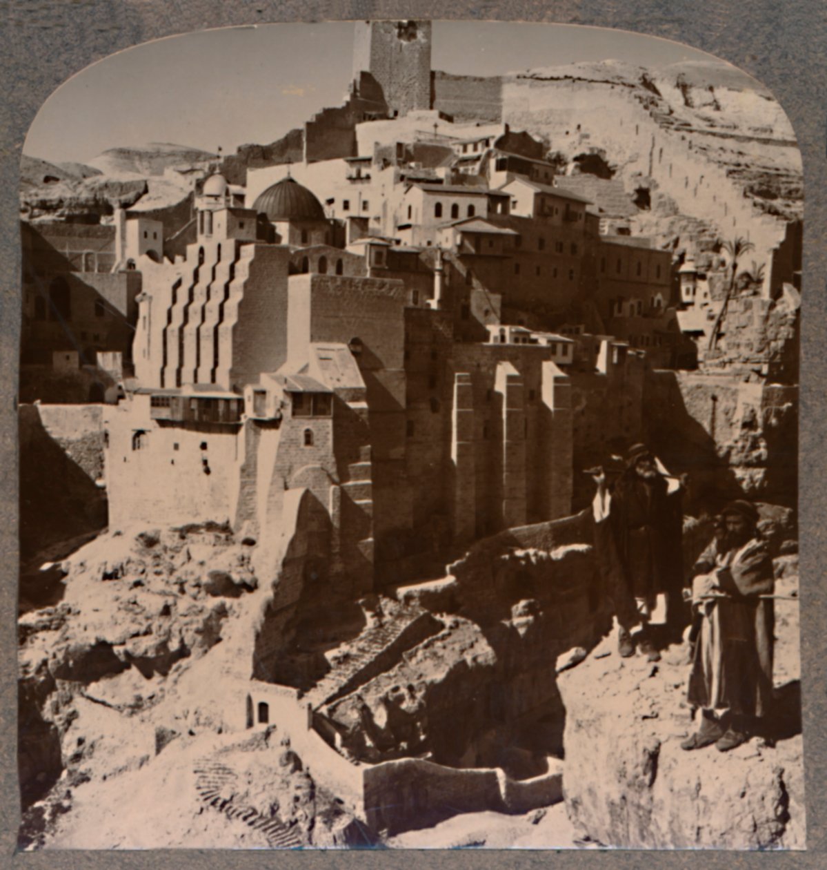 Mar Saba völgye és kolostor, Brook Kedronból, 1900 alkotó: Unbekannt