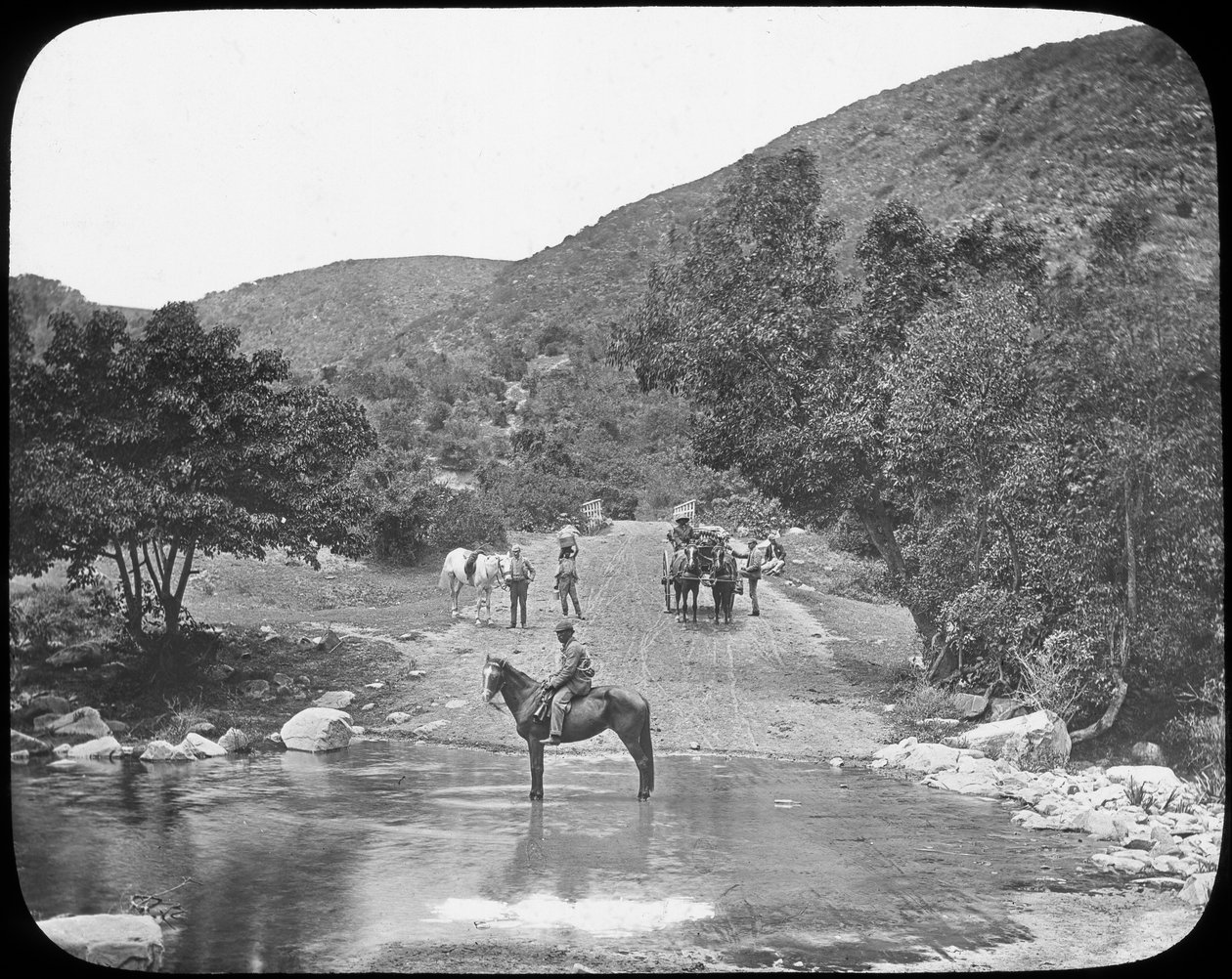 Van Stadens Pass, Dél-Afrika, c1890 alkotó: Unbekannt