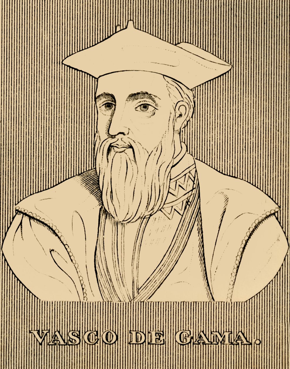 Vasco da Gama, 1460-1524, 1830. alkotó: Unbekannt