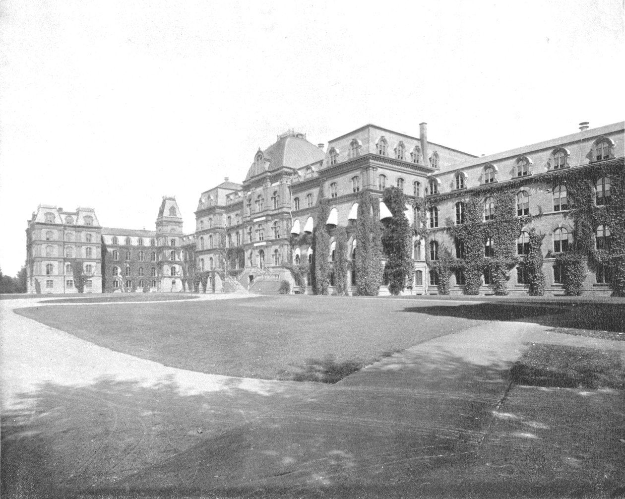 Vassar College, Poughkeepsie, New York állam, USA, 1900 körül. alkotó: Unbekannt