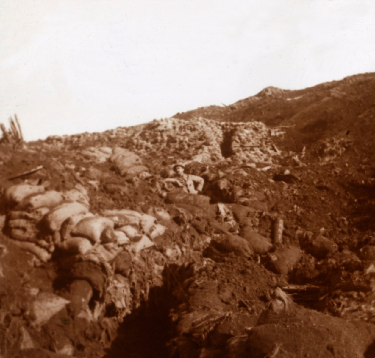 Vauquois, Észak-Franciaország, 1914-c1918 alkotó: Unbekannt