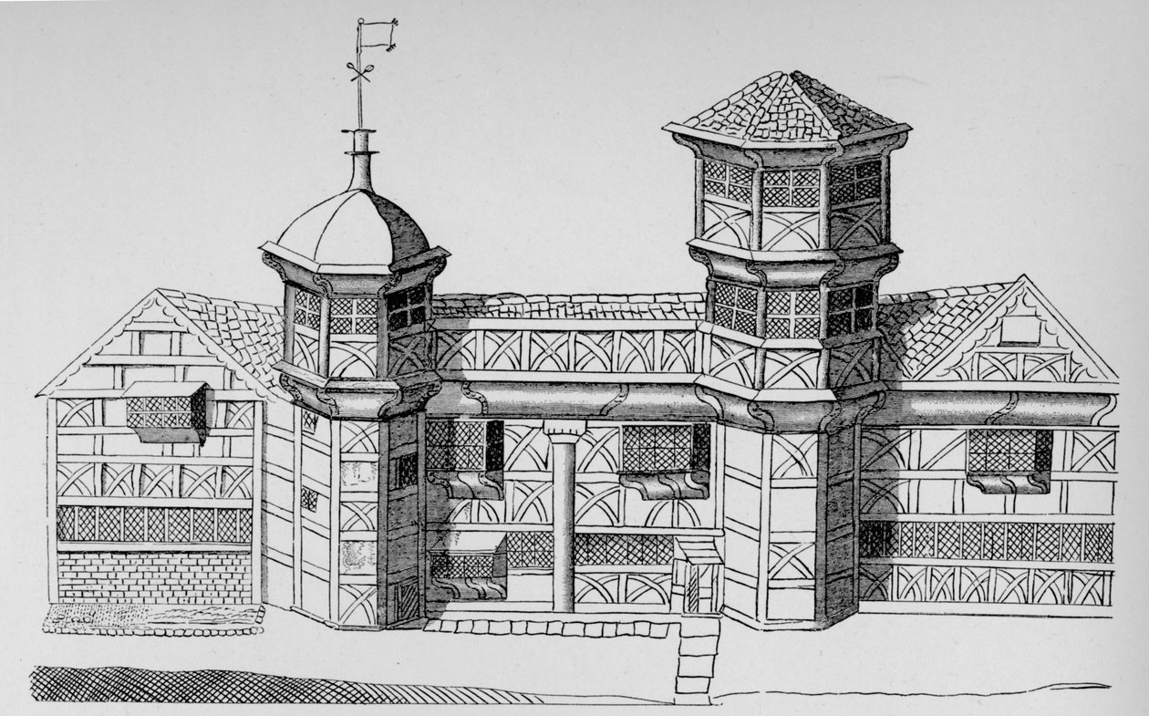 Vaux Hall kastély, c1813, 1912 alkotó: Unbekannt