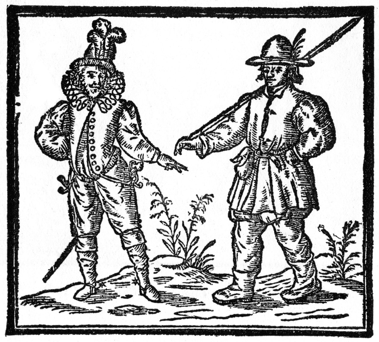 Bársony nadrág és szövet nadrág, 1592, 1910 alkotó: Unbekannt