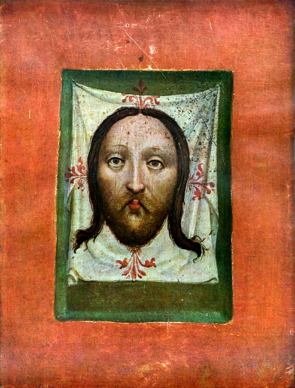 Vera ikon, a bécsi Madonna hátlapja, c1470 1955 alkotó: Unbekannt