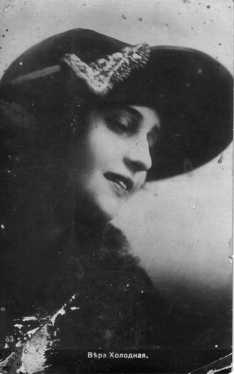Vera Kholodnaya, orosz némafilm-színésznő, 1910-es évek alkotó: Unbekannt