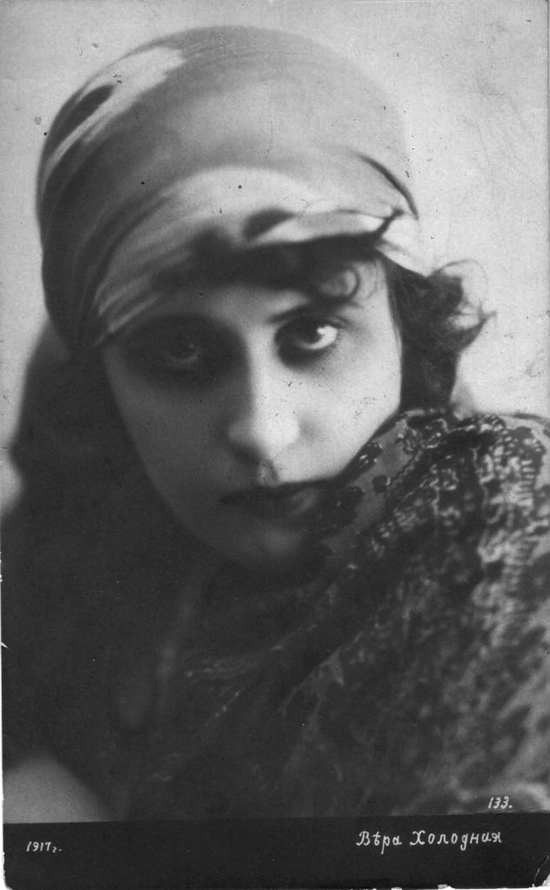 Vera Kholodnaya, orosz némafilm-színésznő, 1916 alkotó: Unbekannt