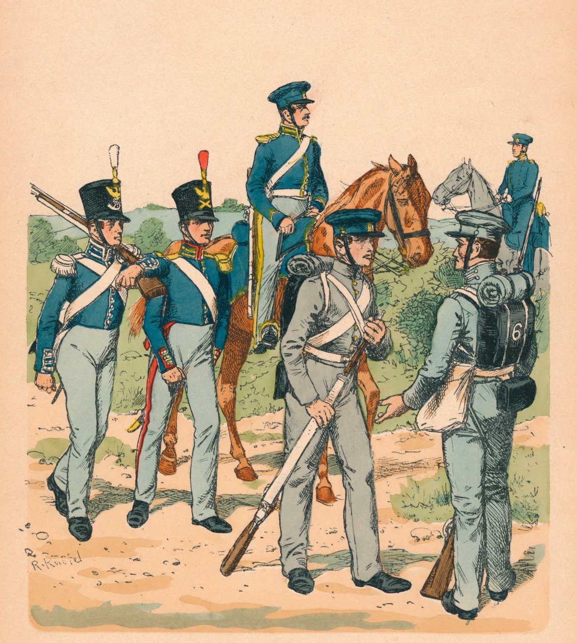 Észak-Amerikai Egyesült Államok, 1821-1835 alkotó: Unbekannt