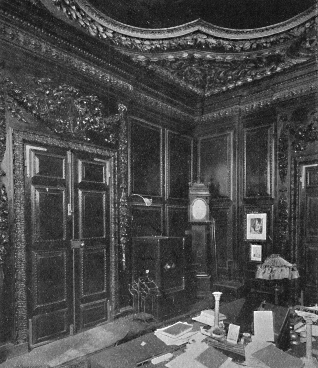 A Szent Lőrinc-zsidóság mellény, Grinling Gibbons faragásával, 1903 alkotó: Unbekannt