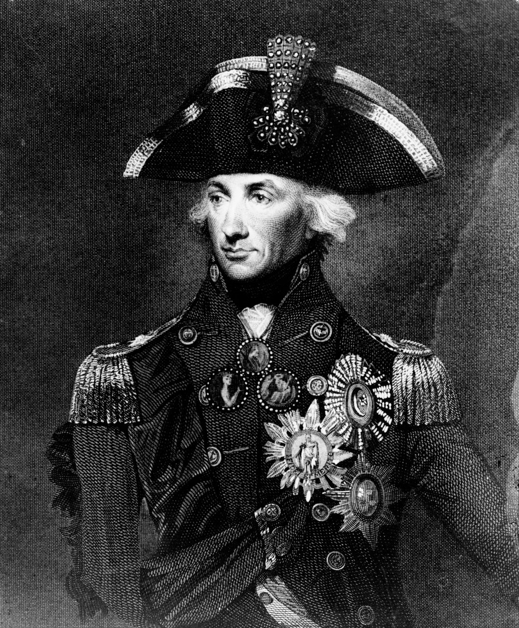 Horatio Nelson admirális, 19. század alkotó: Unbekannt