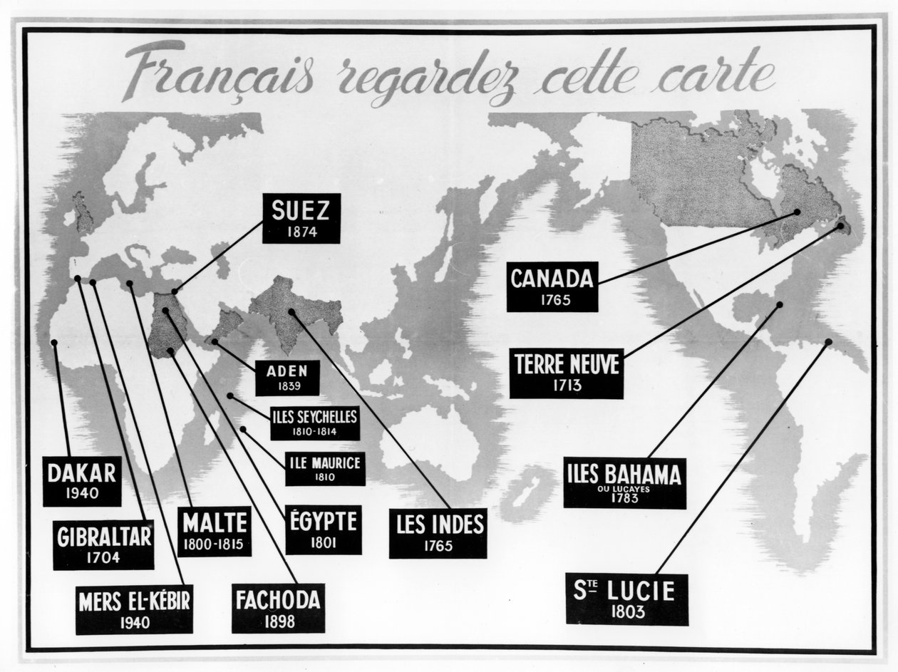Vichy francia britellenes propagandaplakát, 1940-1944 alkotó: Unbekannt