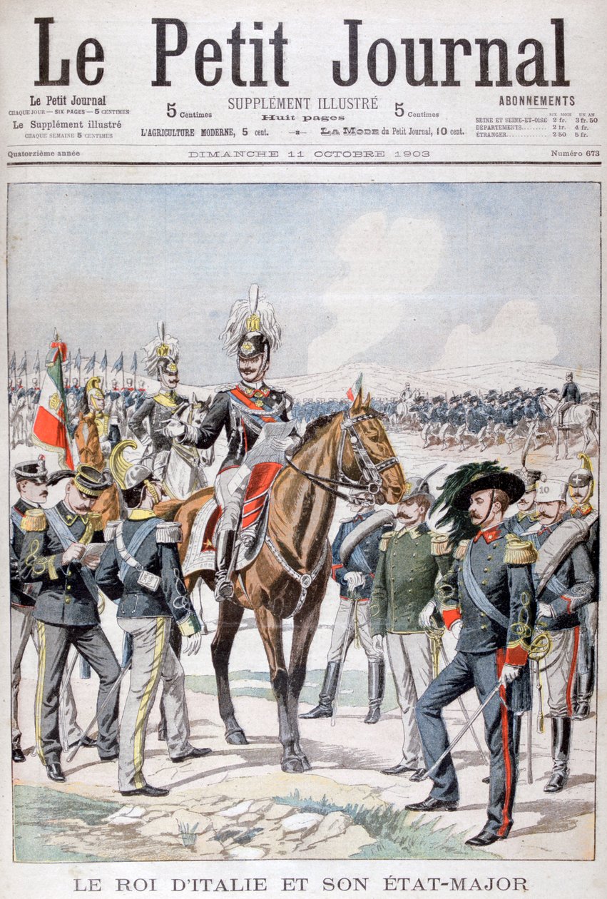III. Viktor Emmánuel, olasz király és államfő, 1903 alkotó: Unbekannt