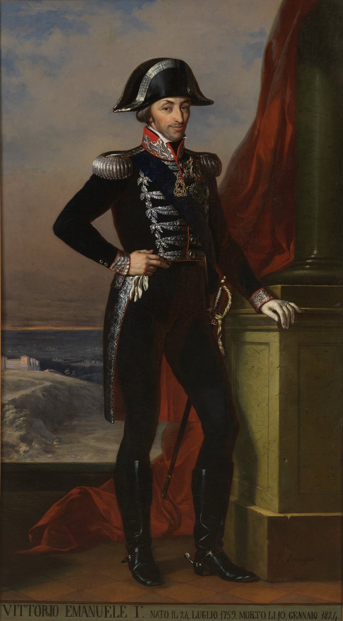 I. Viktor Emmánuel, Szardínia 1759-1824 alkotó: Unbekannt