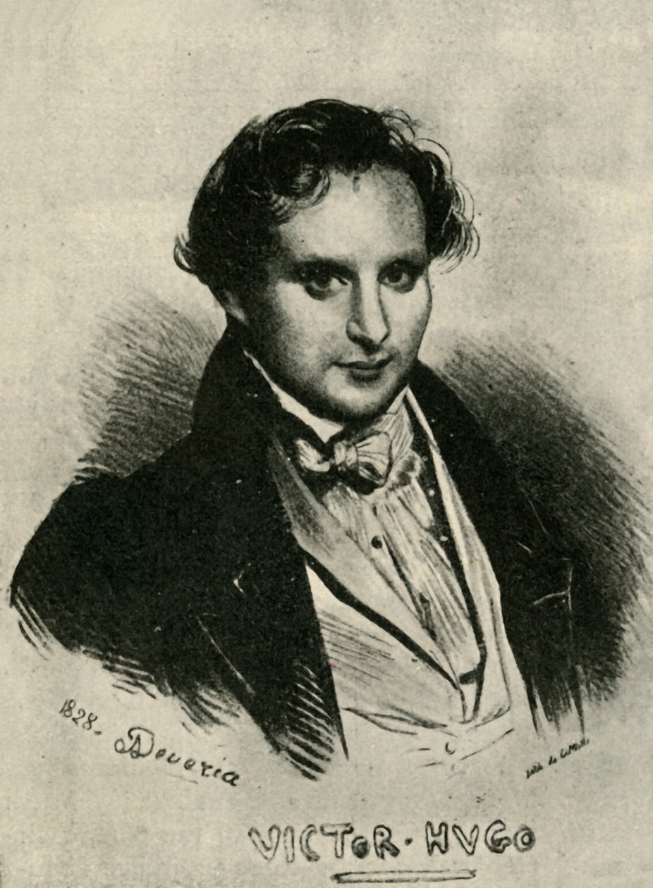 Victor Hugo, 1828, 1902. alkotó: Unbekannt