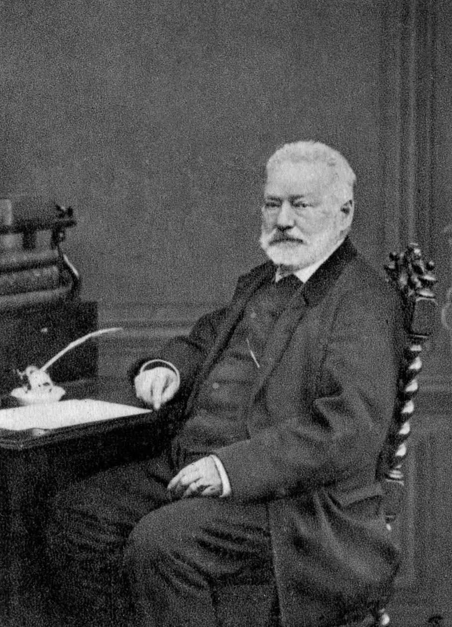 Victor Hugo francia író, 1872 alkotó: Unbekannt