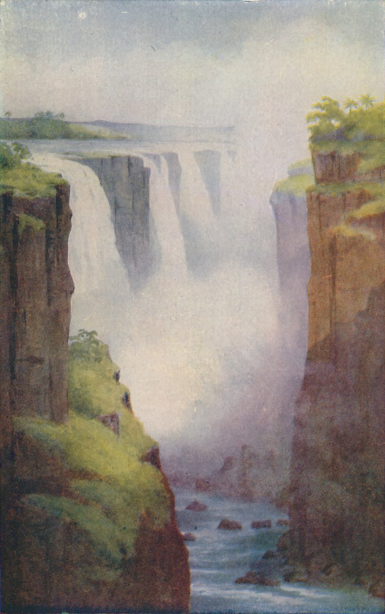 Victoria-vízesés, 1924 alkotó: Unbekannt
