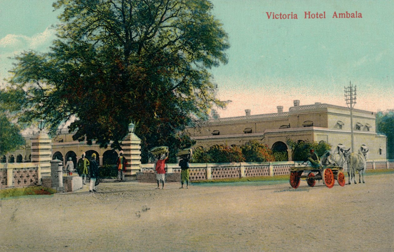 Victoria Hotel Ambala, 1900 alkotó: Unbekannt