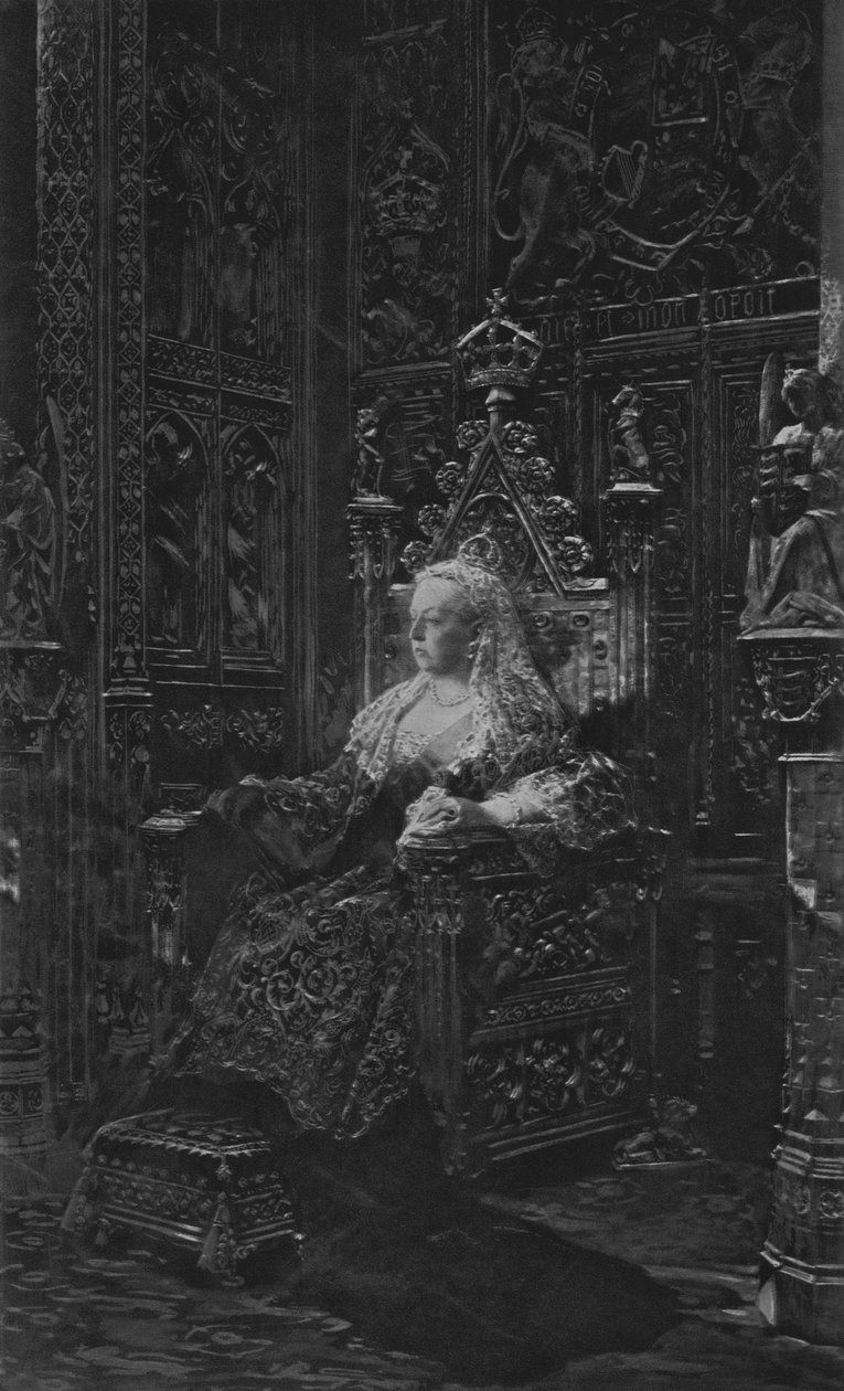 Viktória királynő császárné, Viktória királynő és császárné, 1901 alkotó: Unbekannt