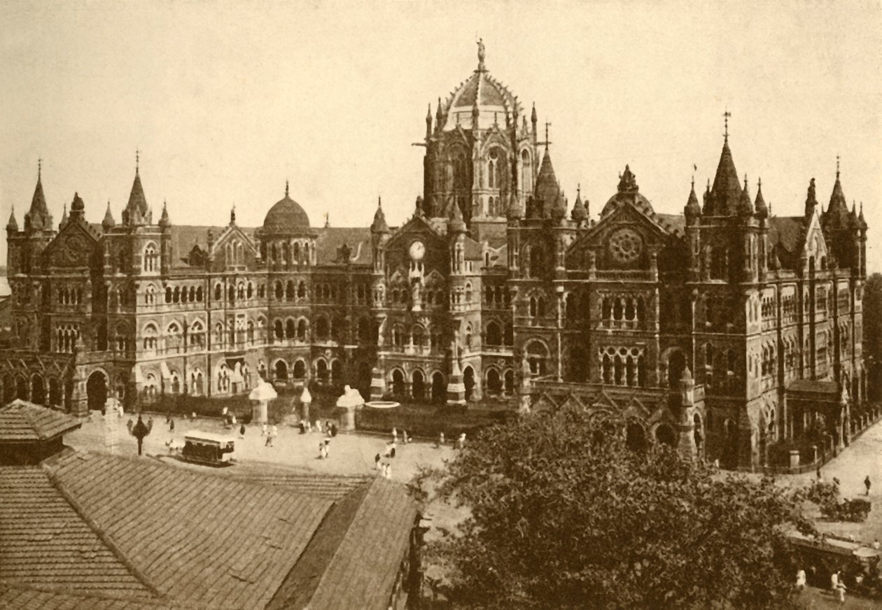 Victoria pályaudvar, Bombay, 1930. alkotó: Unbekannt
