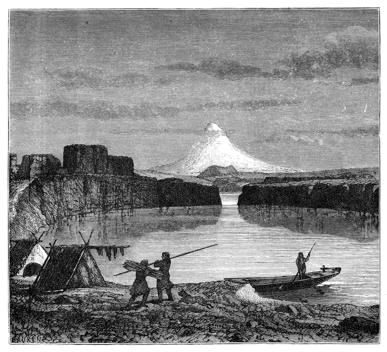 Megtekintés Oregonban, 1900 alkotó: Unbekannt