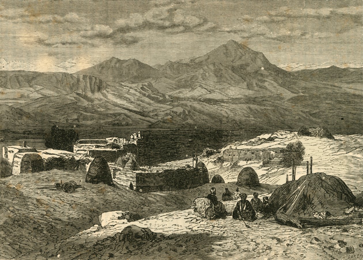 Nézet Dél-Örményországban, 1890. alkotó: Unbekannt