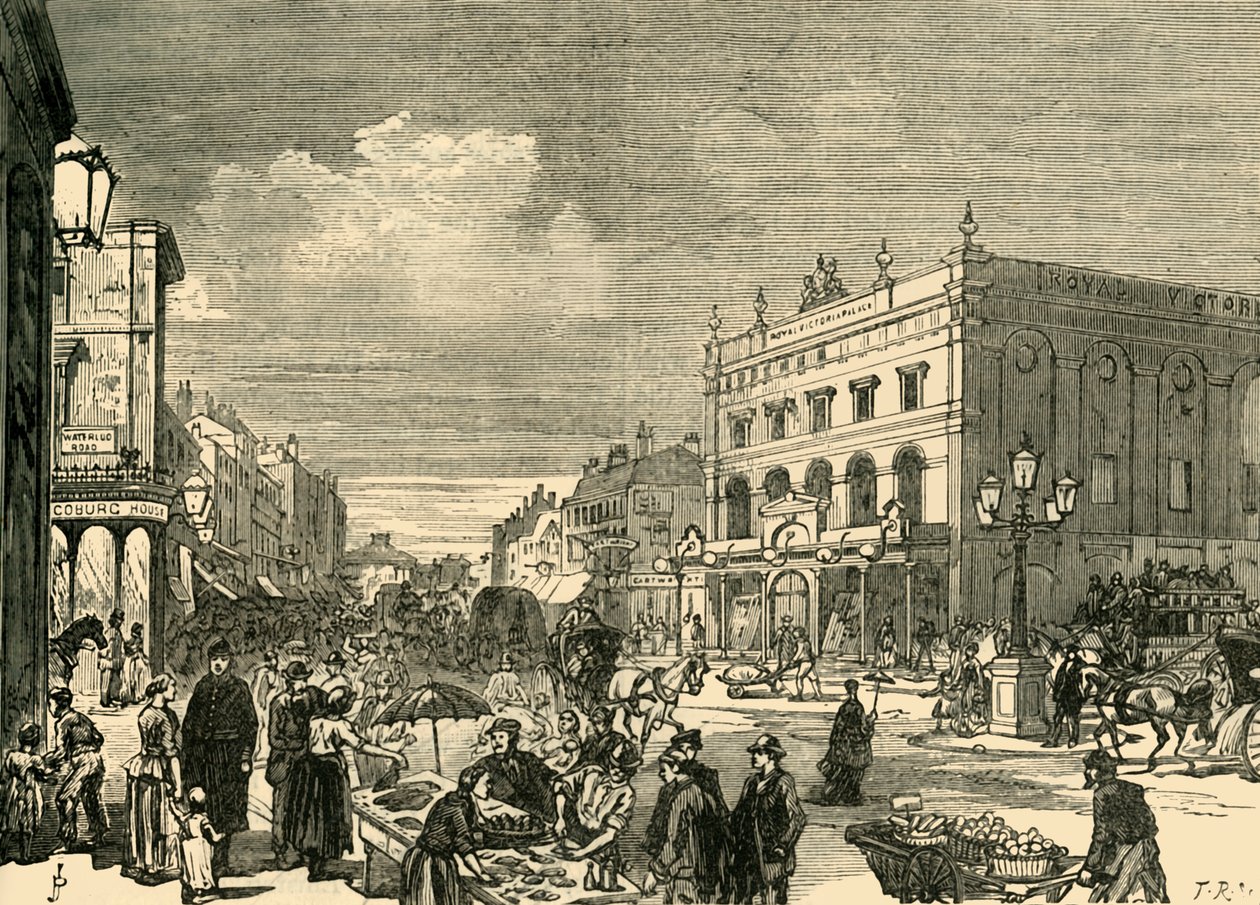 Nézet az új vágásban, 1878. alkotó: Unbekannt